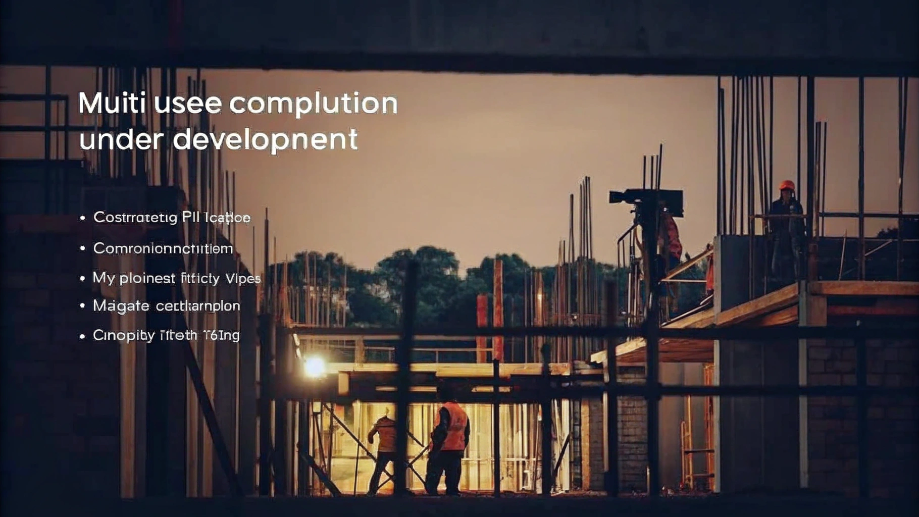 Customized CCTV Solutions for Construction Security