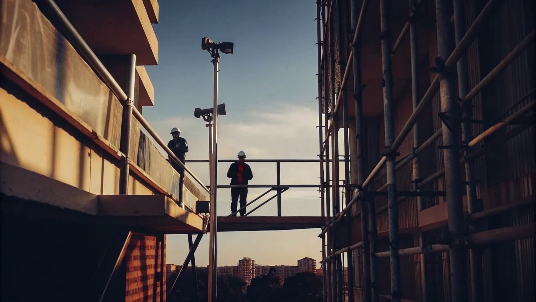 Tailored Security Solutions at a Construction Site