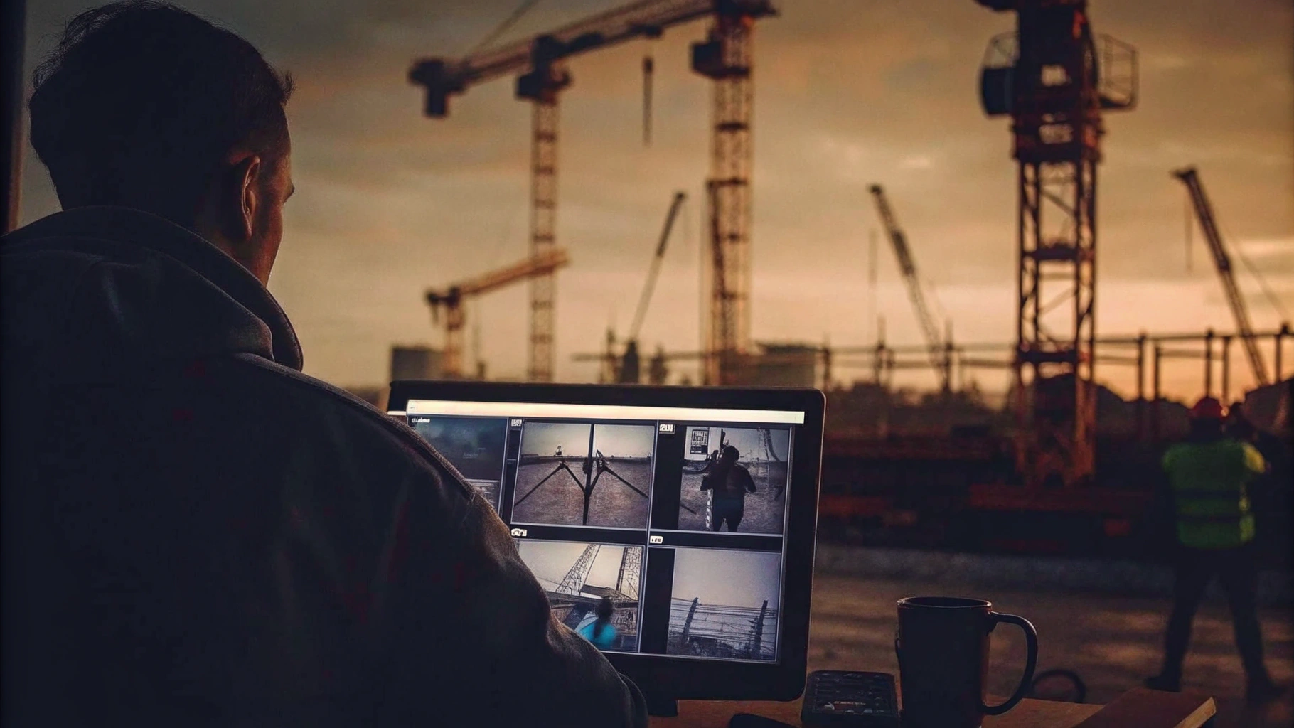 Remote CCTV Monitoring in Construction Management