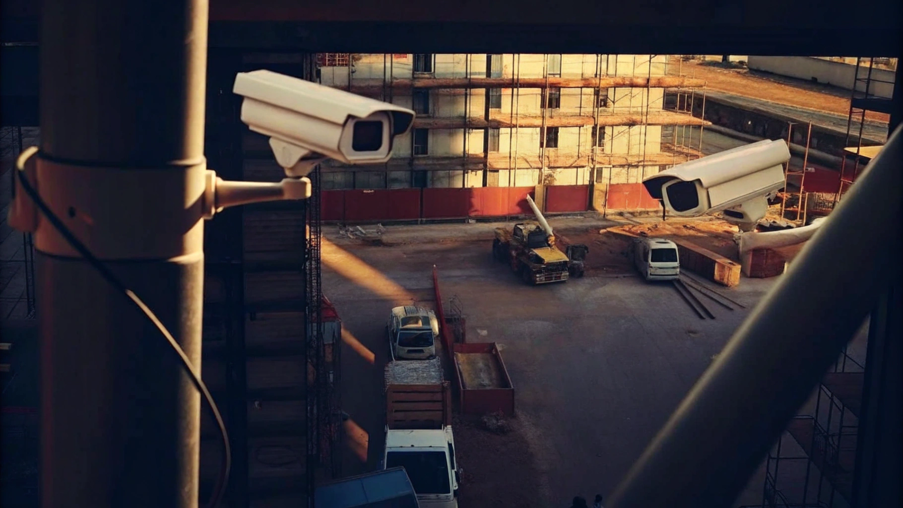 Remote CCTV Monitoring on Construction Site