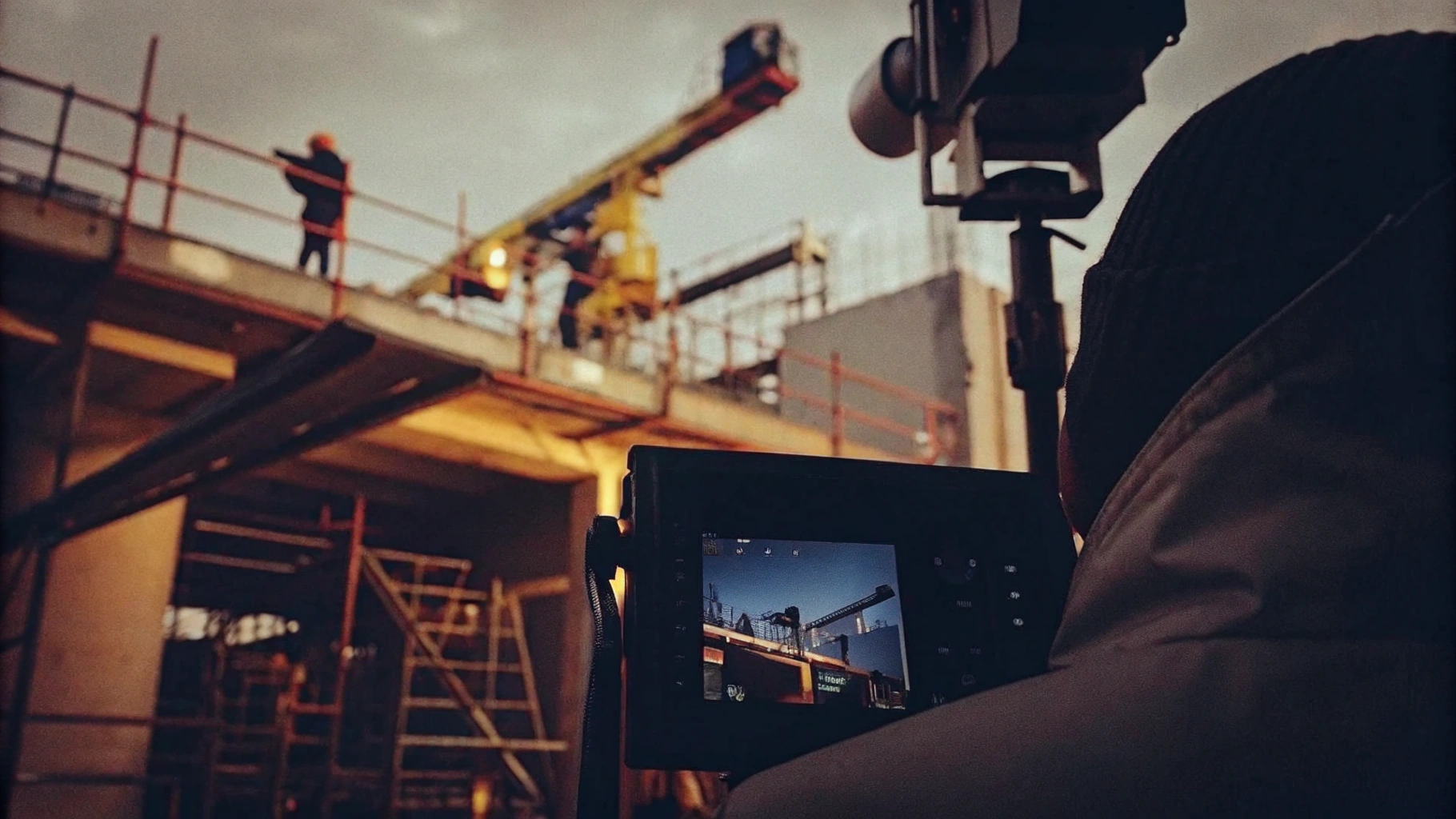 CCTV Surveillance on a Construction Site