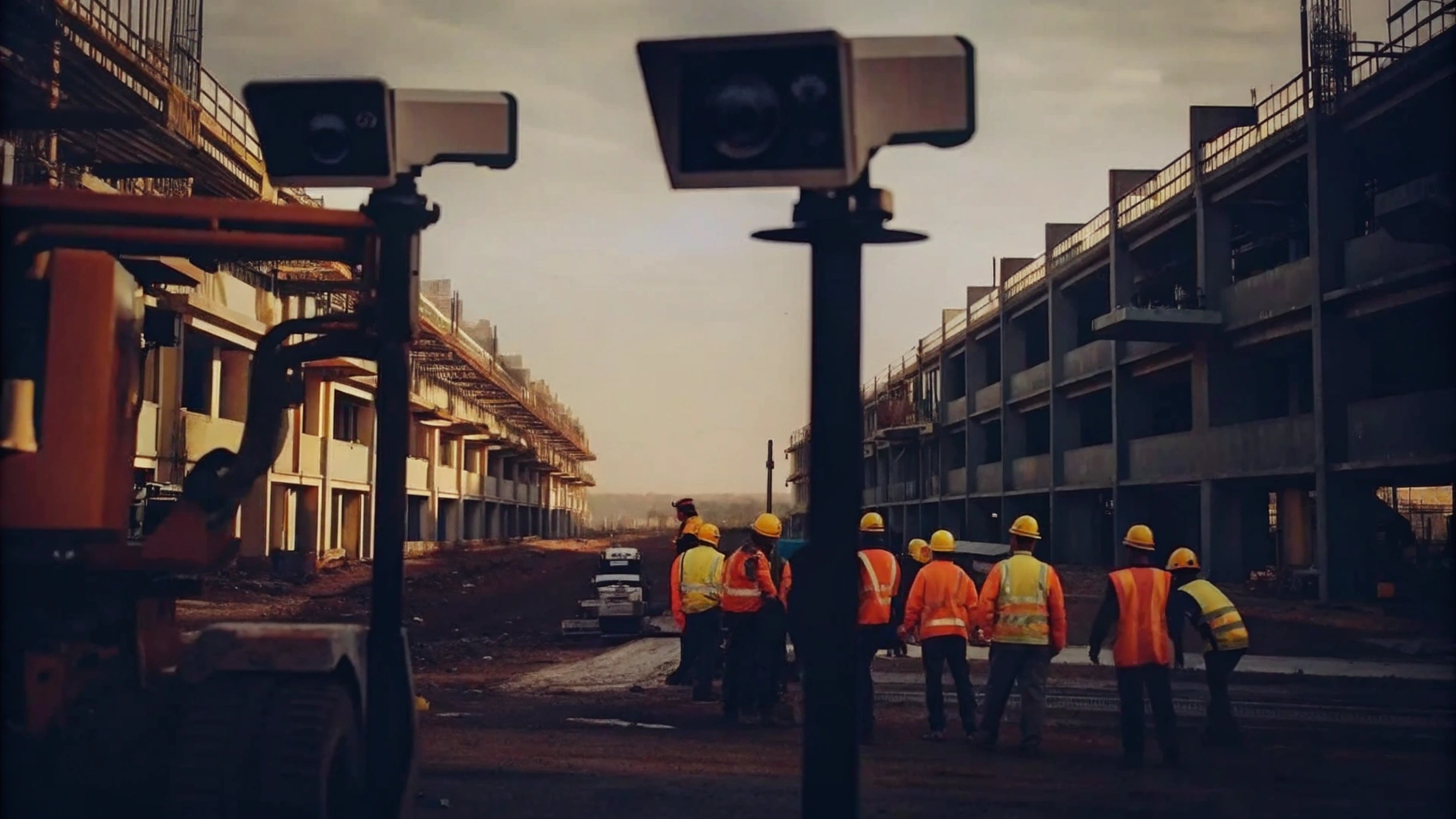 CCTV Monitoring Enhancing Construction Site Safety
