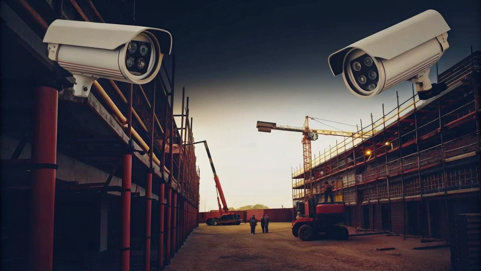 Tailored CCTV Surveillance on Construction Site
