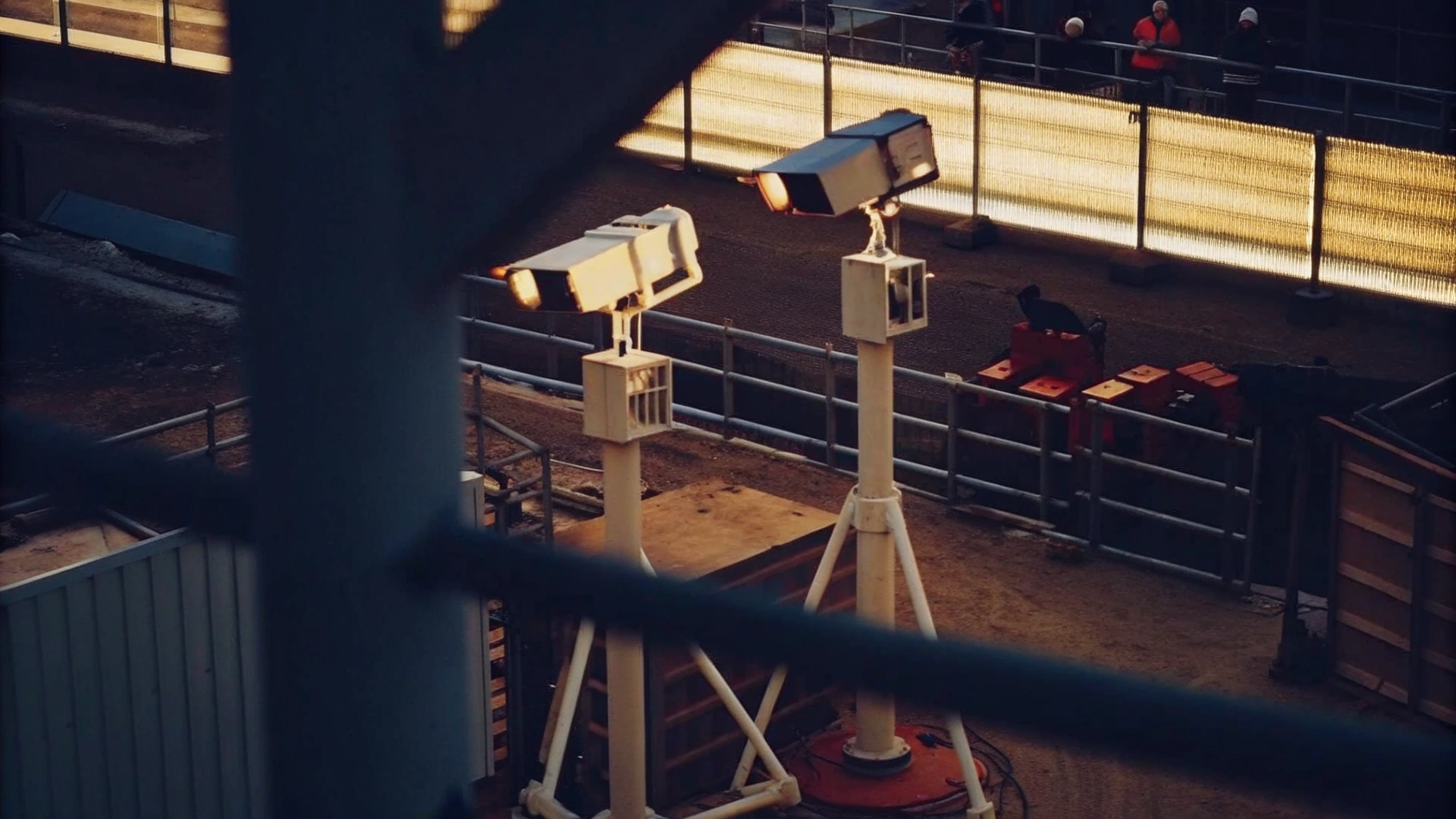 Proactive Security Measures at a Construction Site