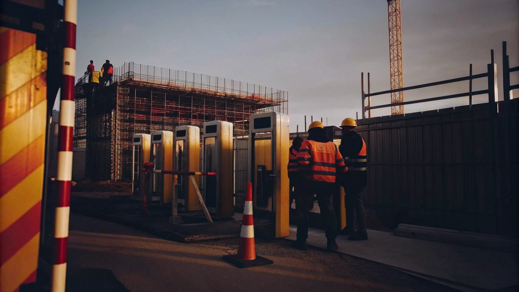 Training for Access Control on Construction Sites