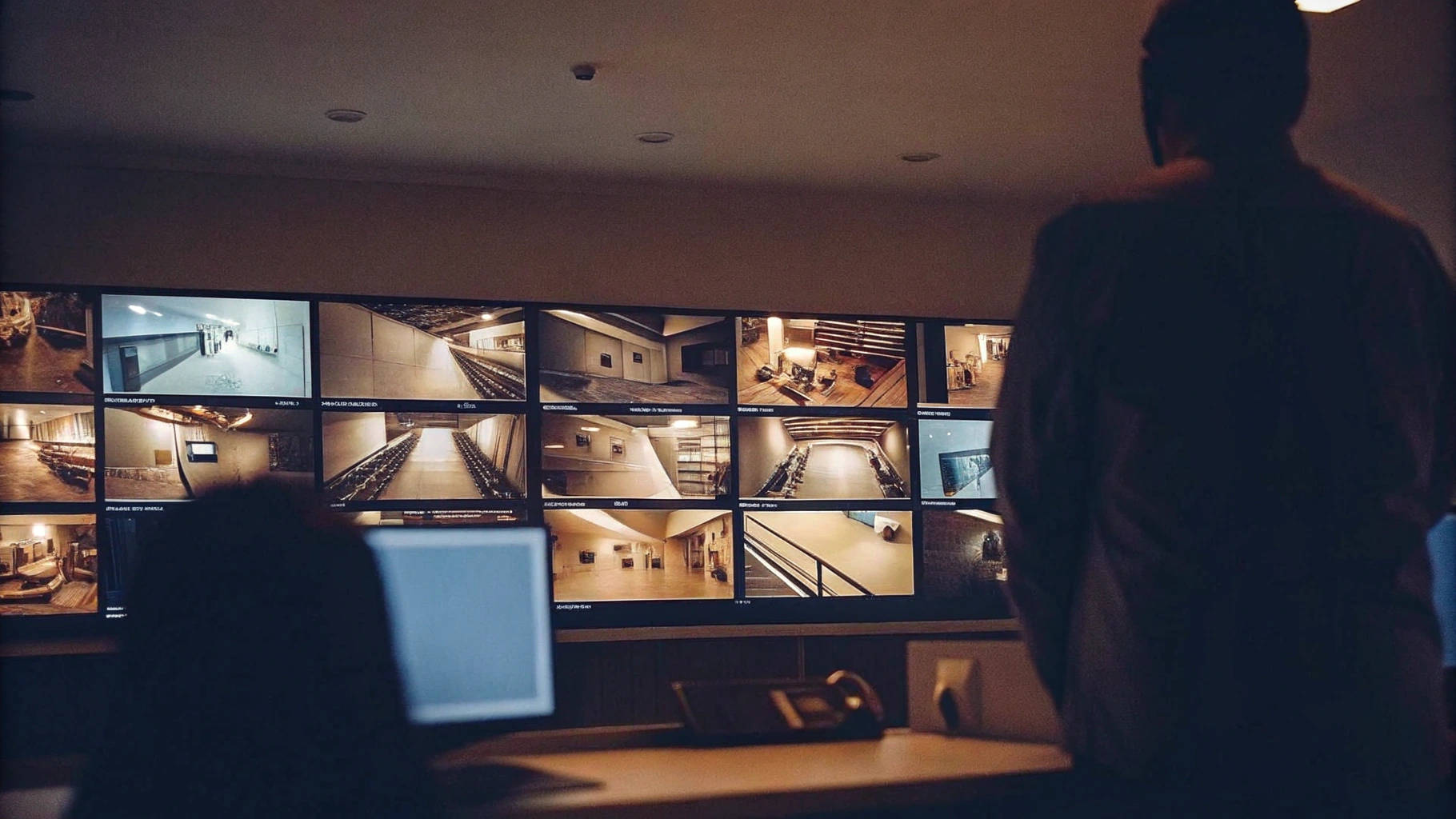 CCTV Remote Monitoring Control Room