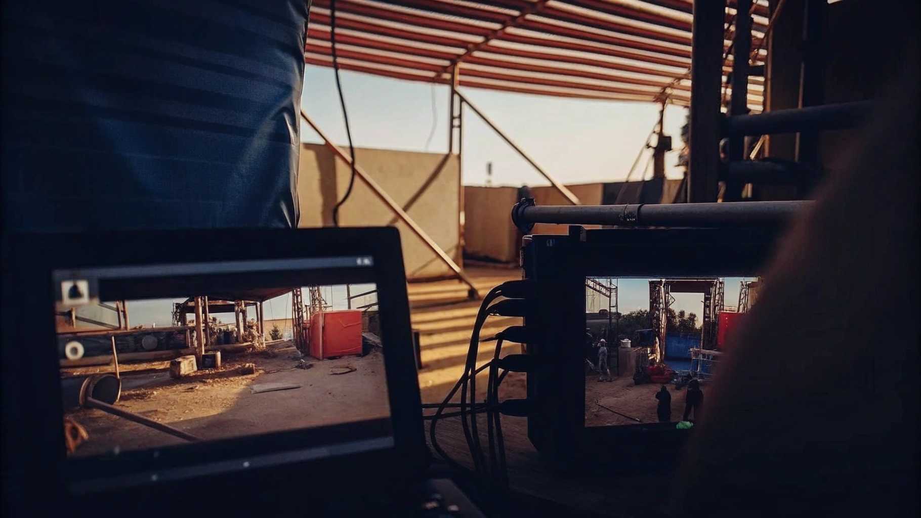 CCTV Surveillance at a Construction Site