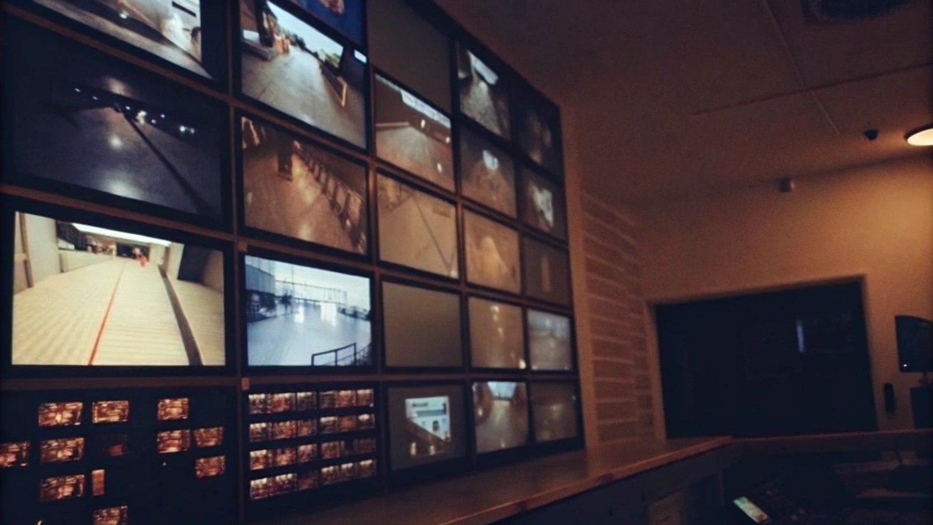 Advanced Security Monitoring Room