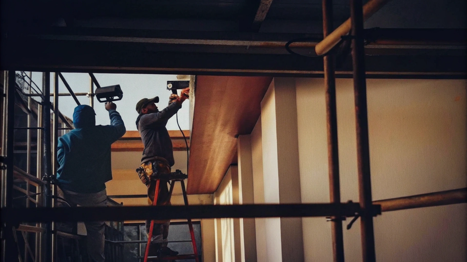 Installing a CCTV Monitoring System on a Construction Site