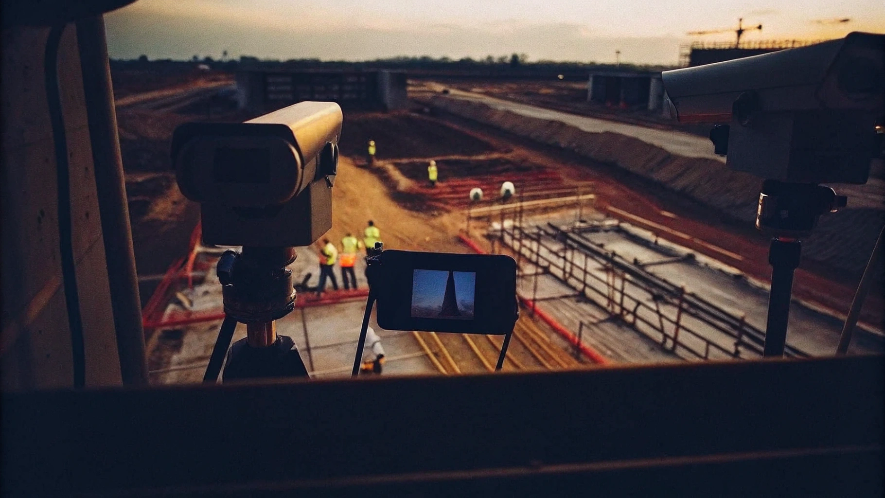Remote Monitoring of Construction Sites