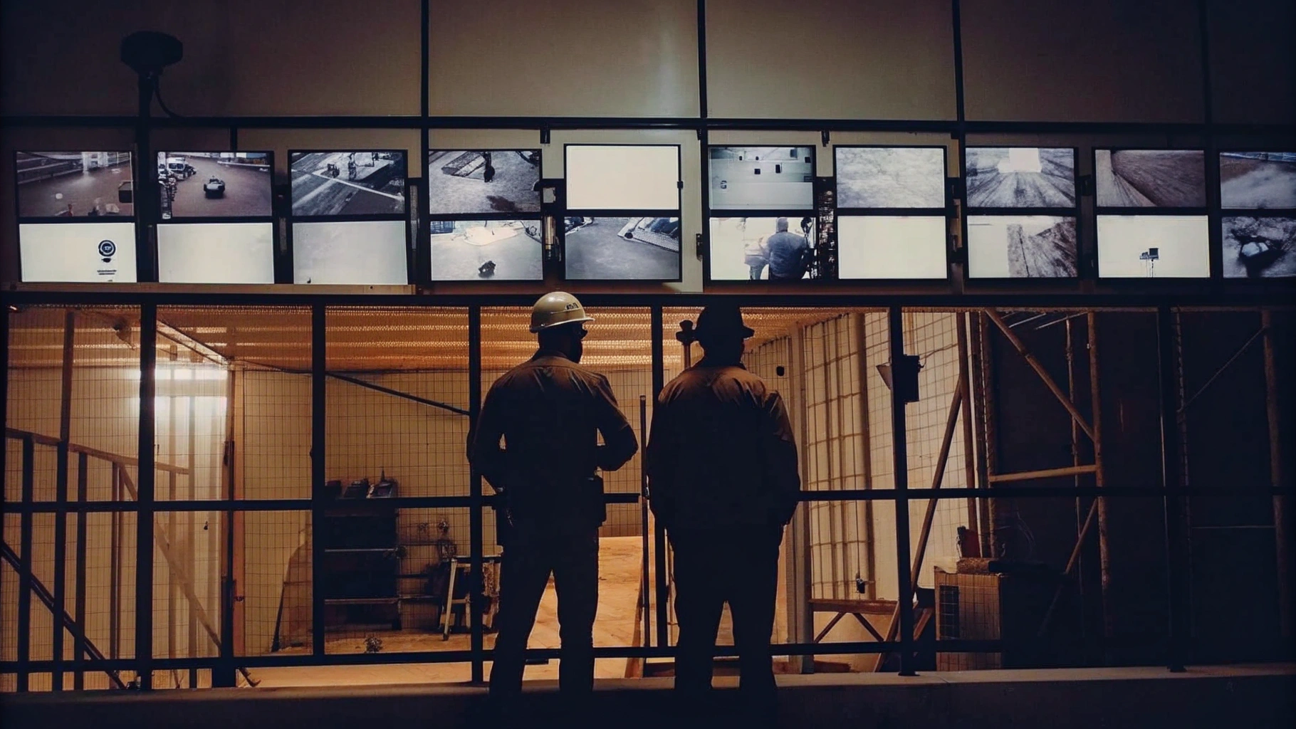 Integrated Security at Construction Site
