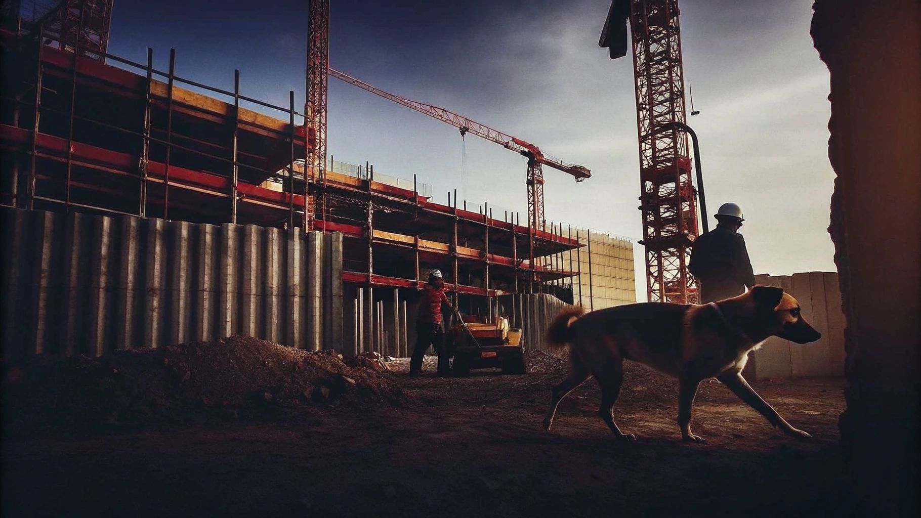 Cost-Effective Canine Security at Construction Site