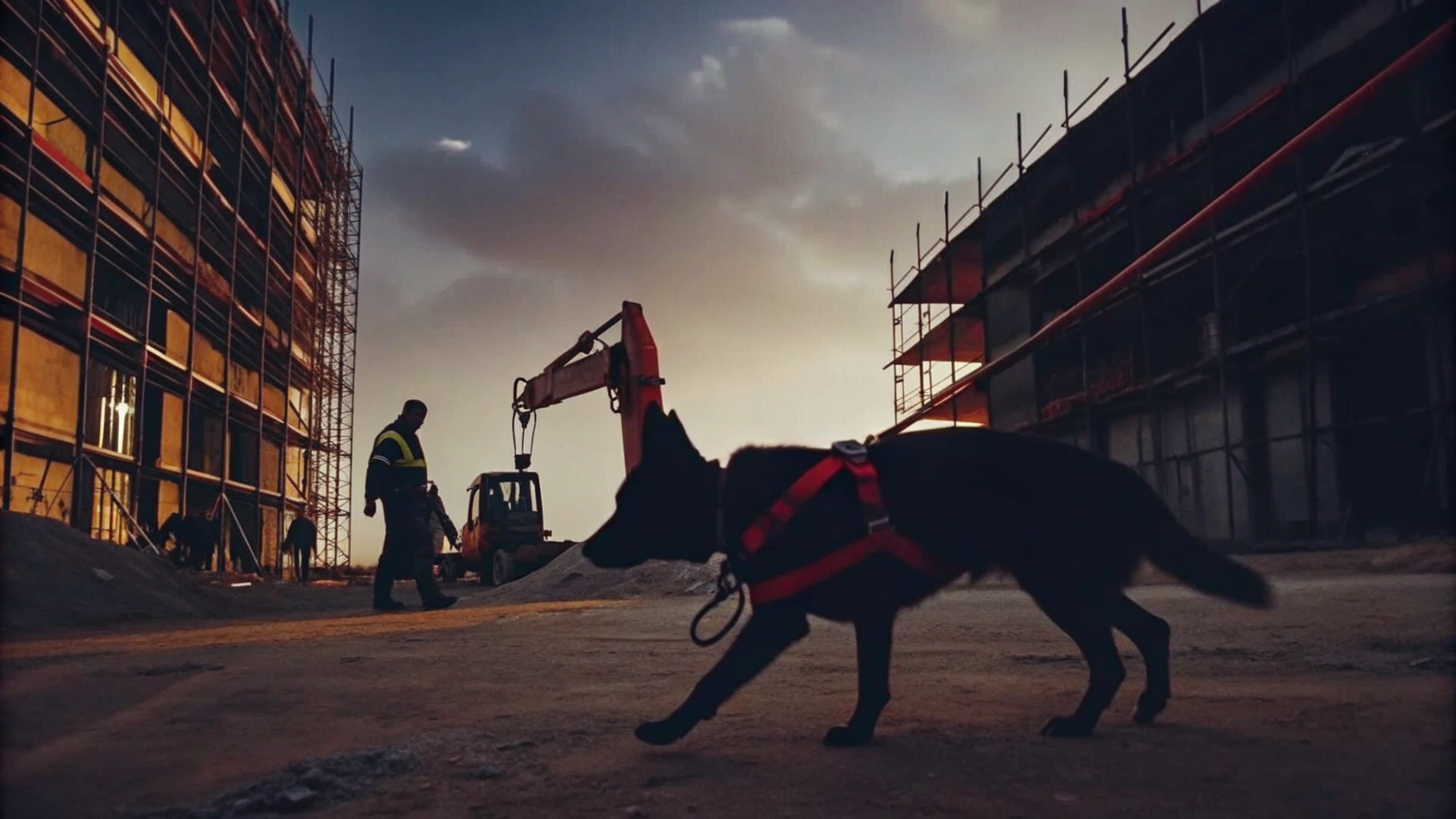 Security Dogs Enhancing Construction Site Safety