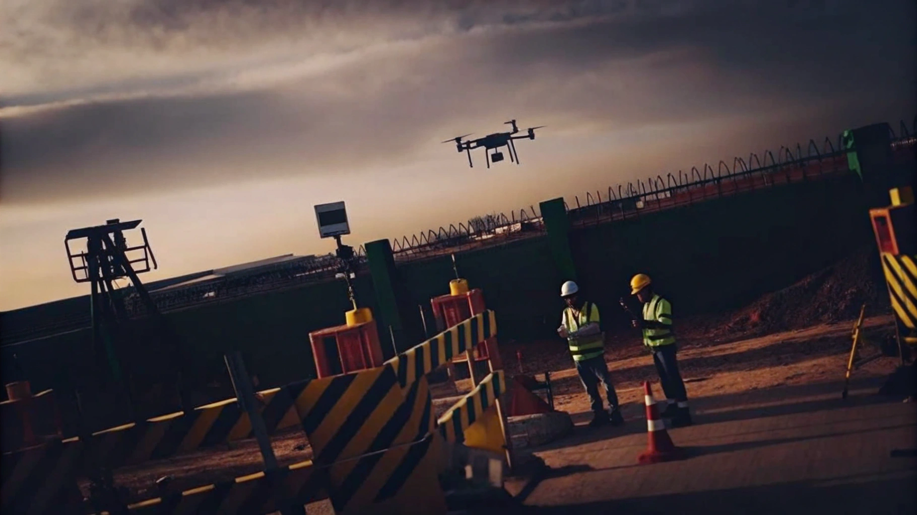 AI CCTV Enhancing Construction Site Security