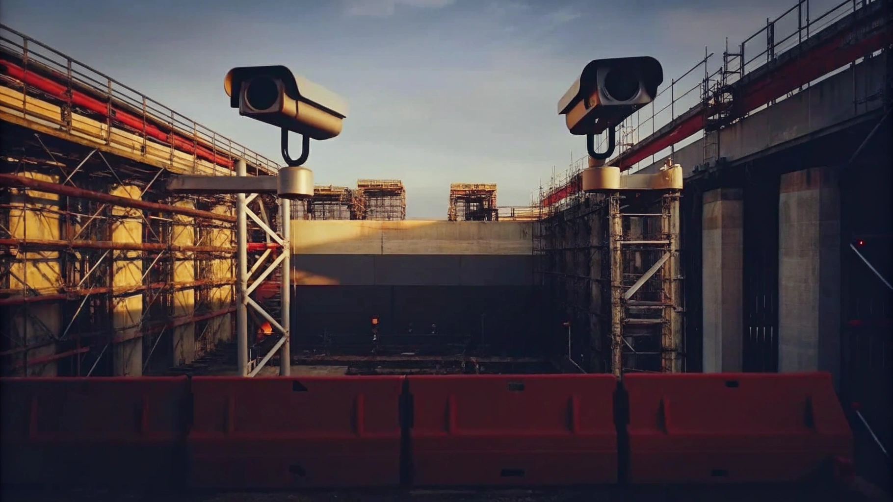 AI Surveillance Enhancing Construction Site Security