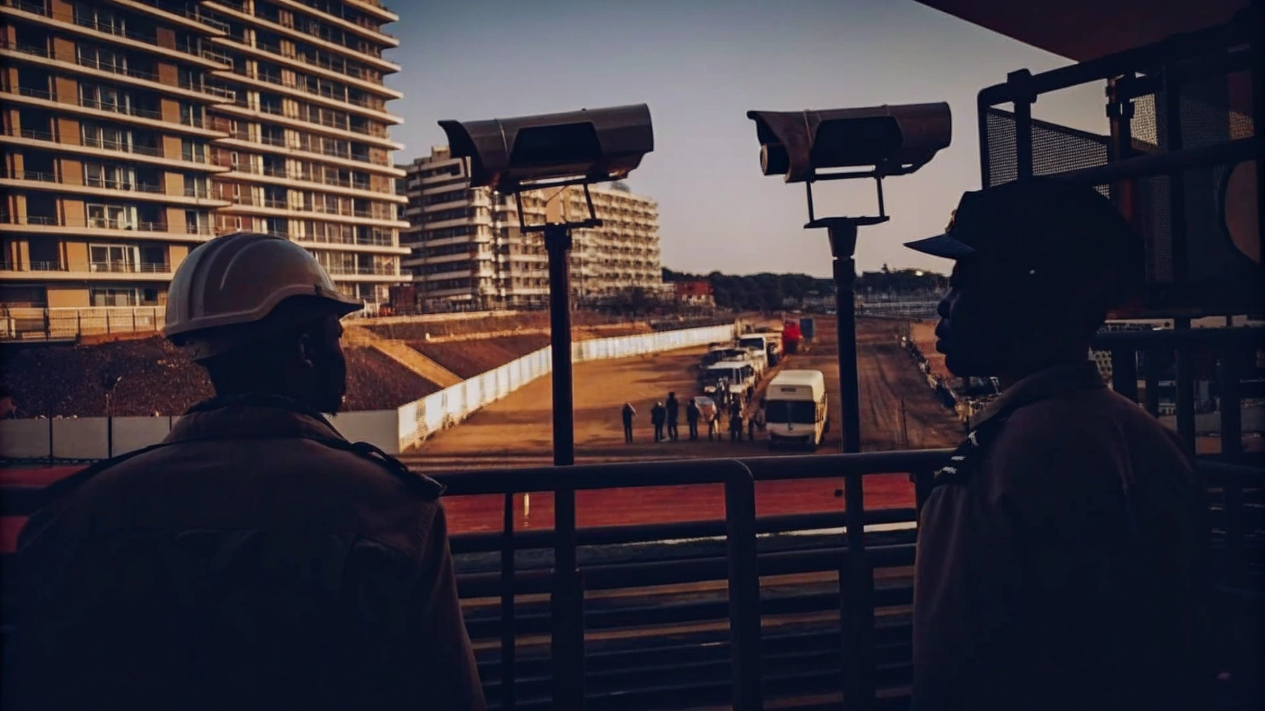 Integrated Security at a Construction Site