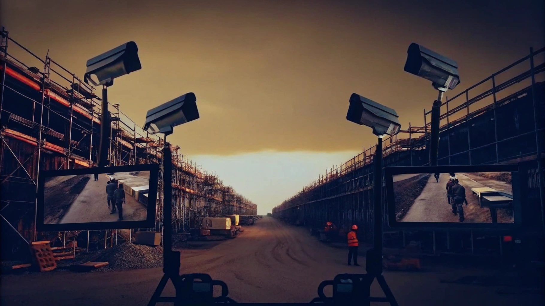 CCTV Security Systems in Construction