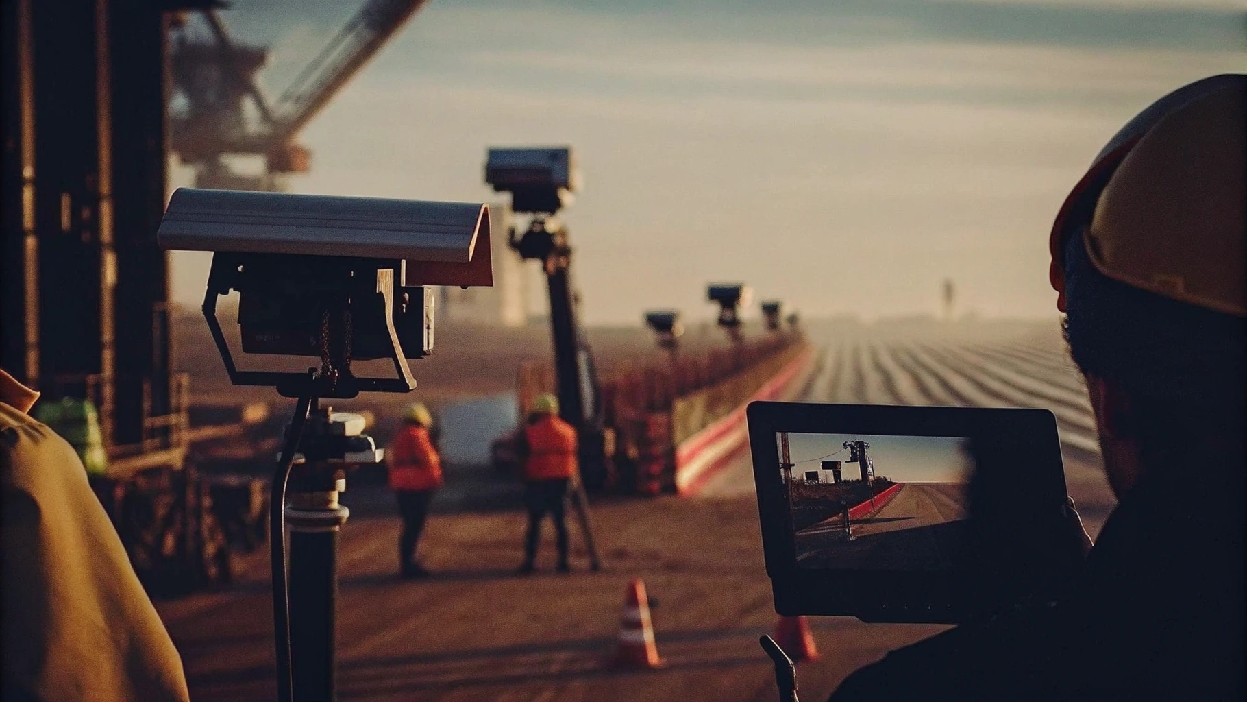 Remote Monitoring on a Construction Site