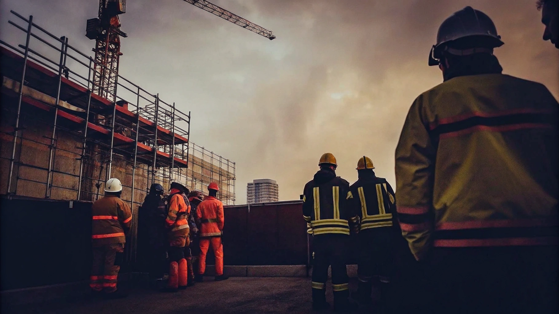 Safety Training on Construction Site