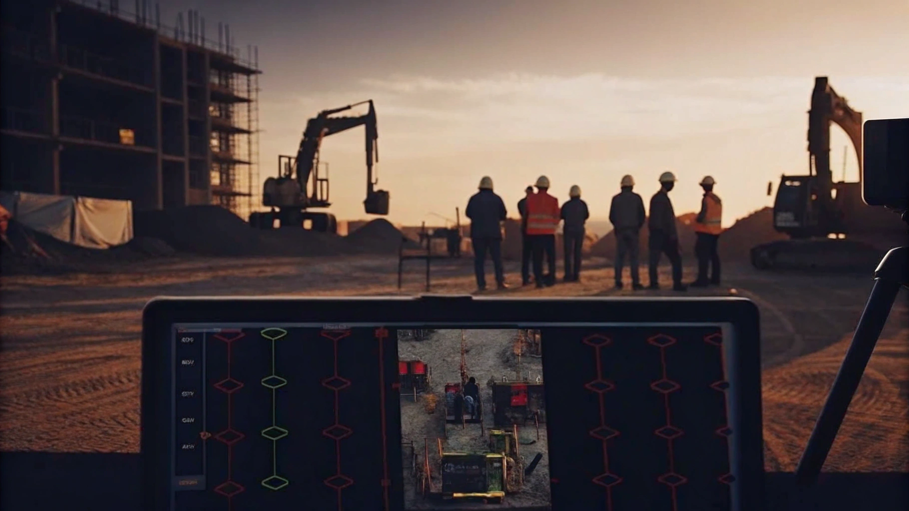 AI-Driven Surveillance at Construction Site