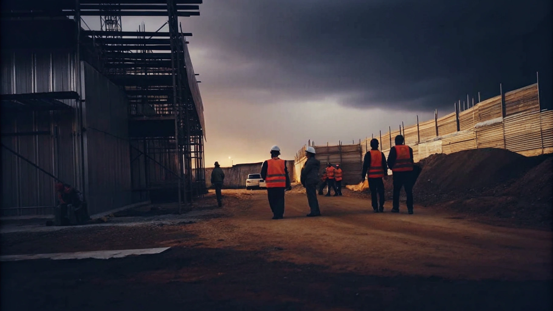 Security Patrols at Construction Site