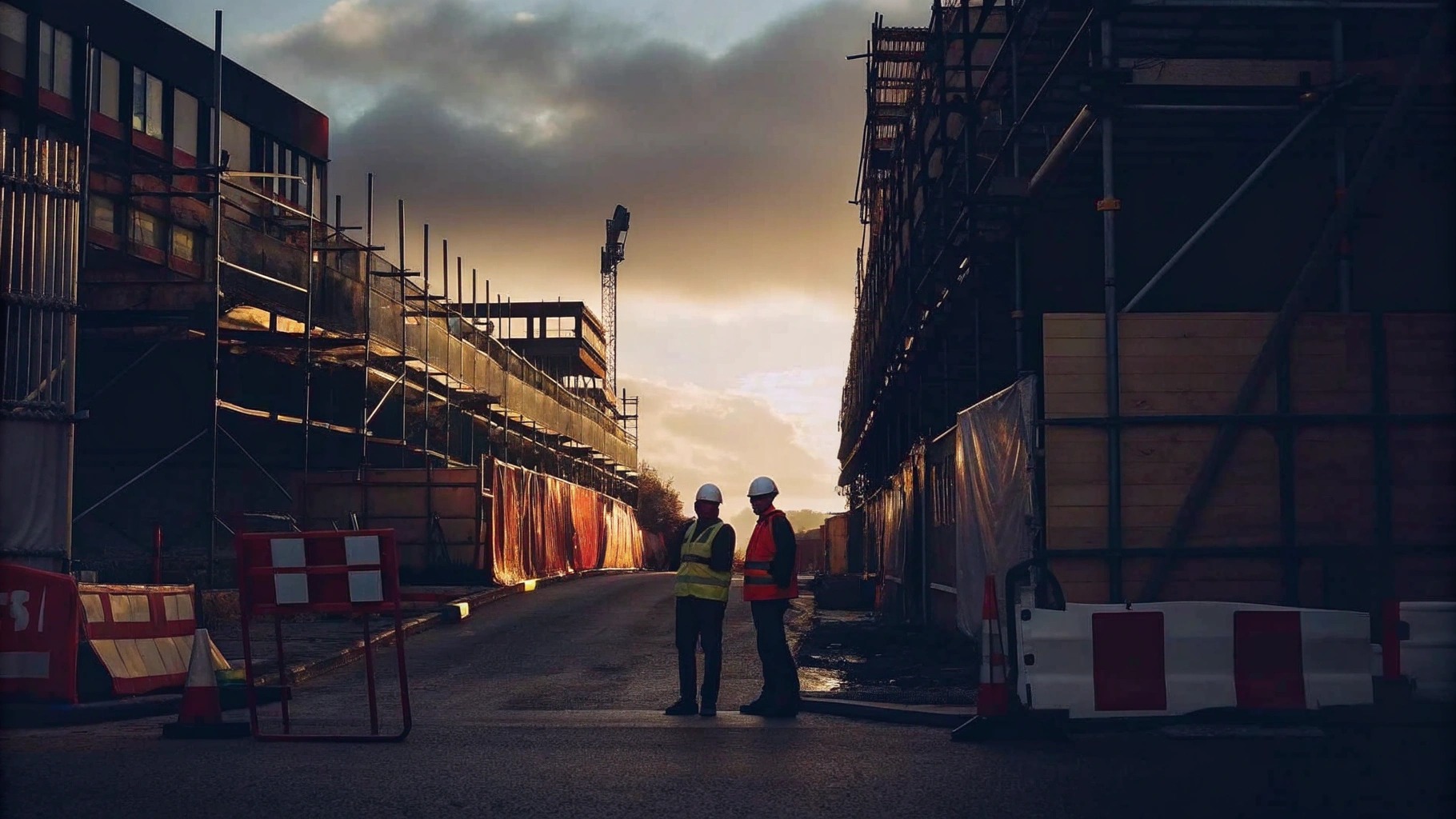 Tailored Security Assessments at Construction Site