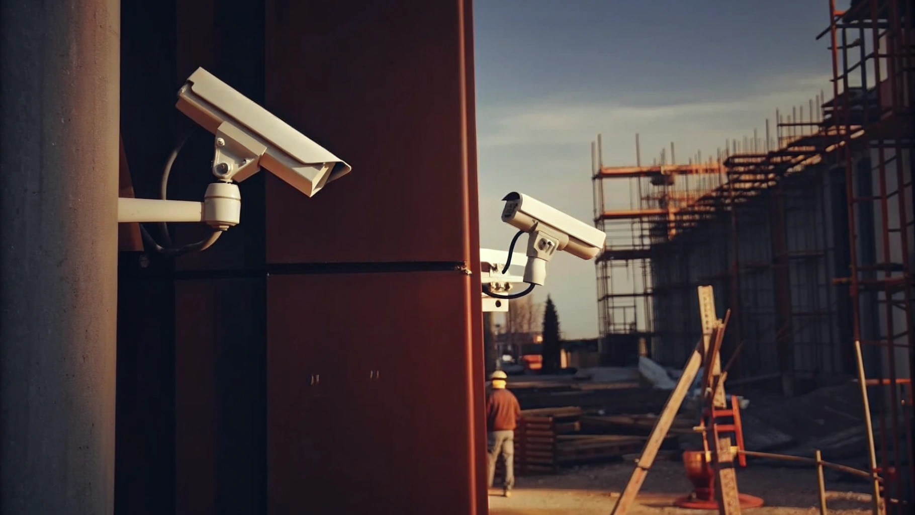 CCTV Surveillance at Construction Site
