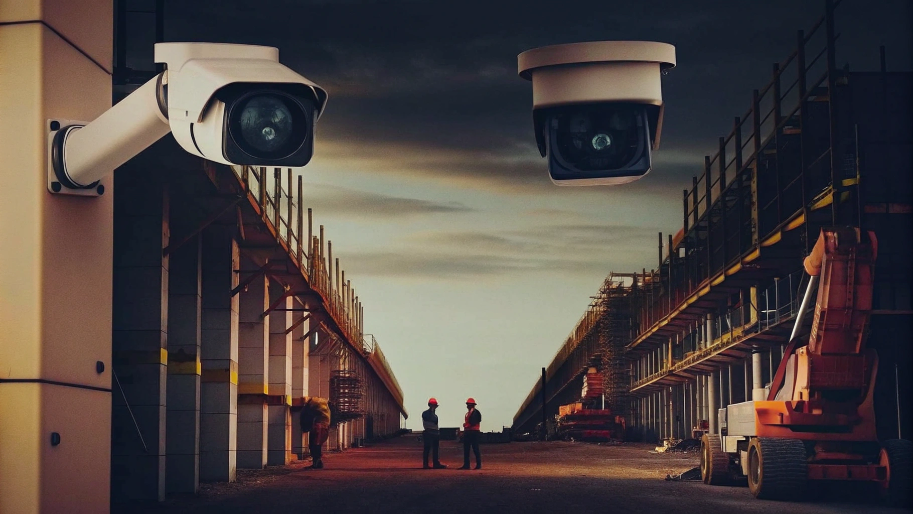 CCTV Surveillance on Construction Site
