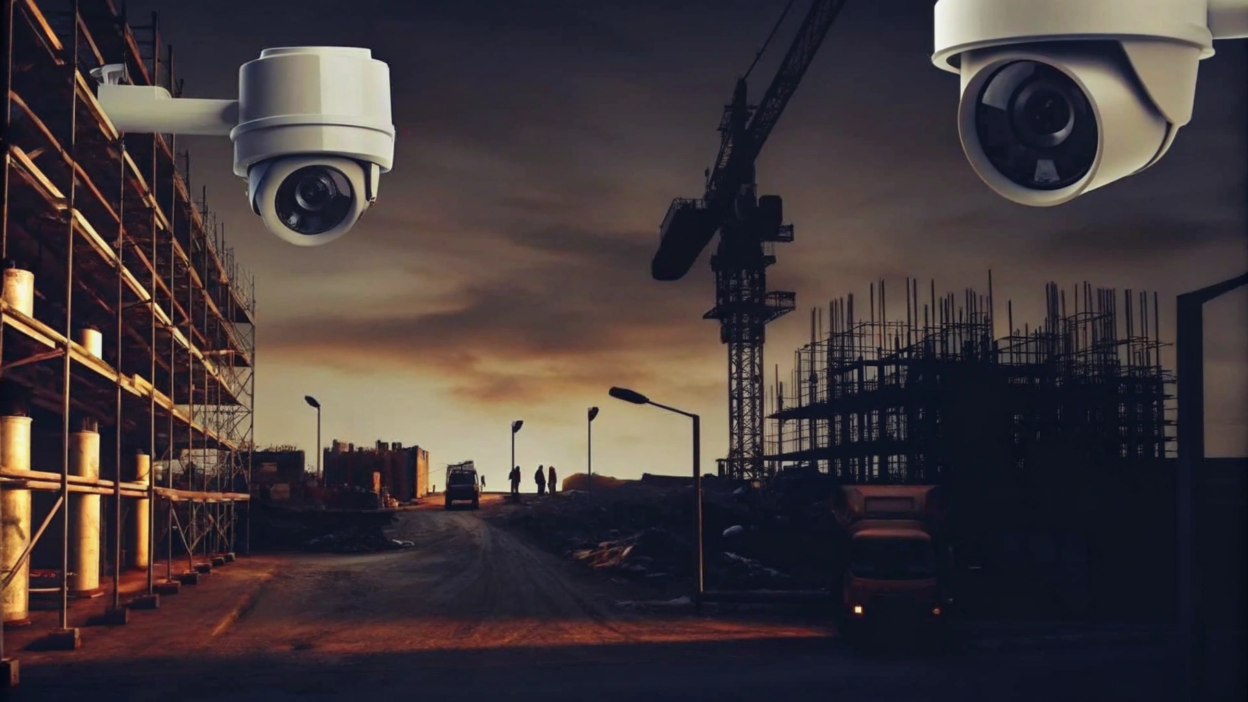 CCTV Surveillance at a Construction Site