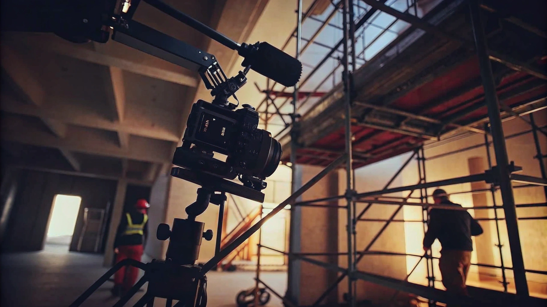 Advanced Surveillance at Construction Site