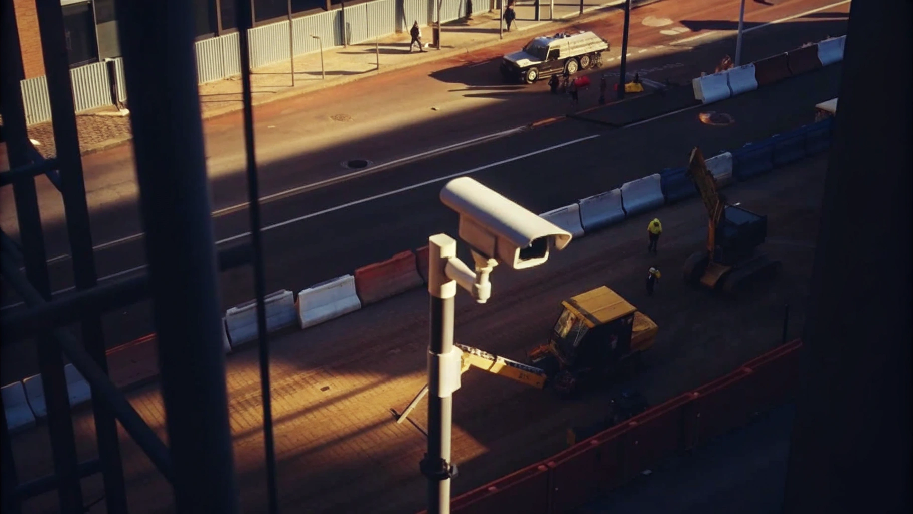 CCTV Surveillance at a Construction Site