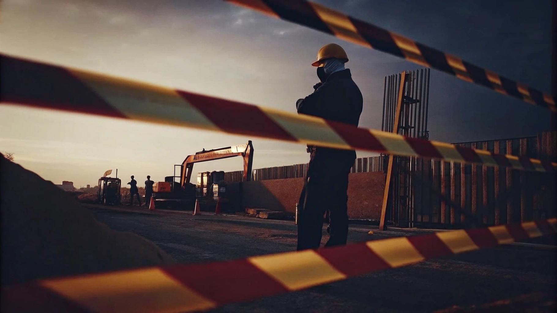Rapid Response Security at Construction Site