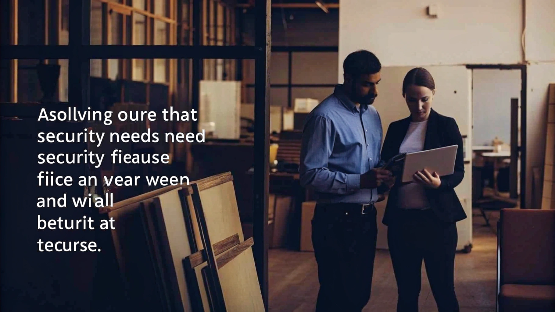 Assessing Security Needs in a Professional Environment