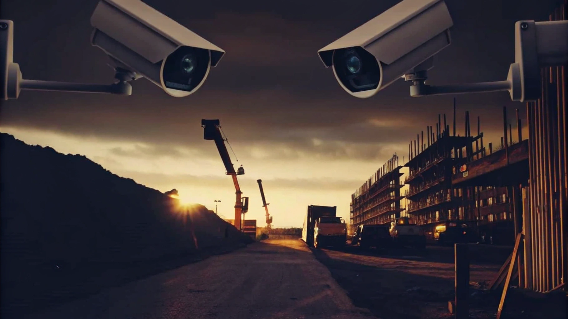 CCTV Surveillance on a Construction Site