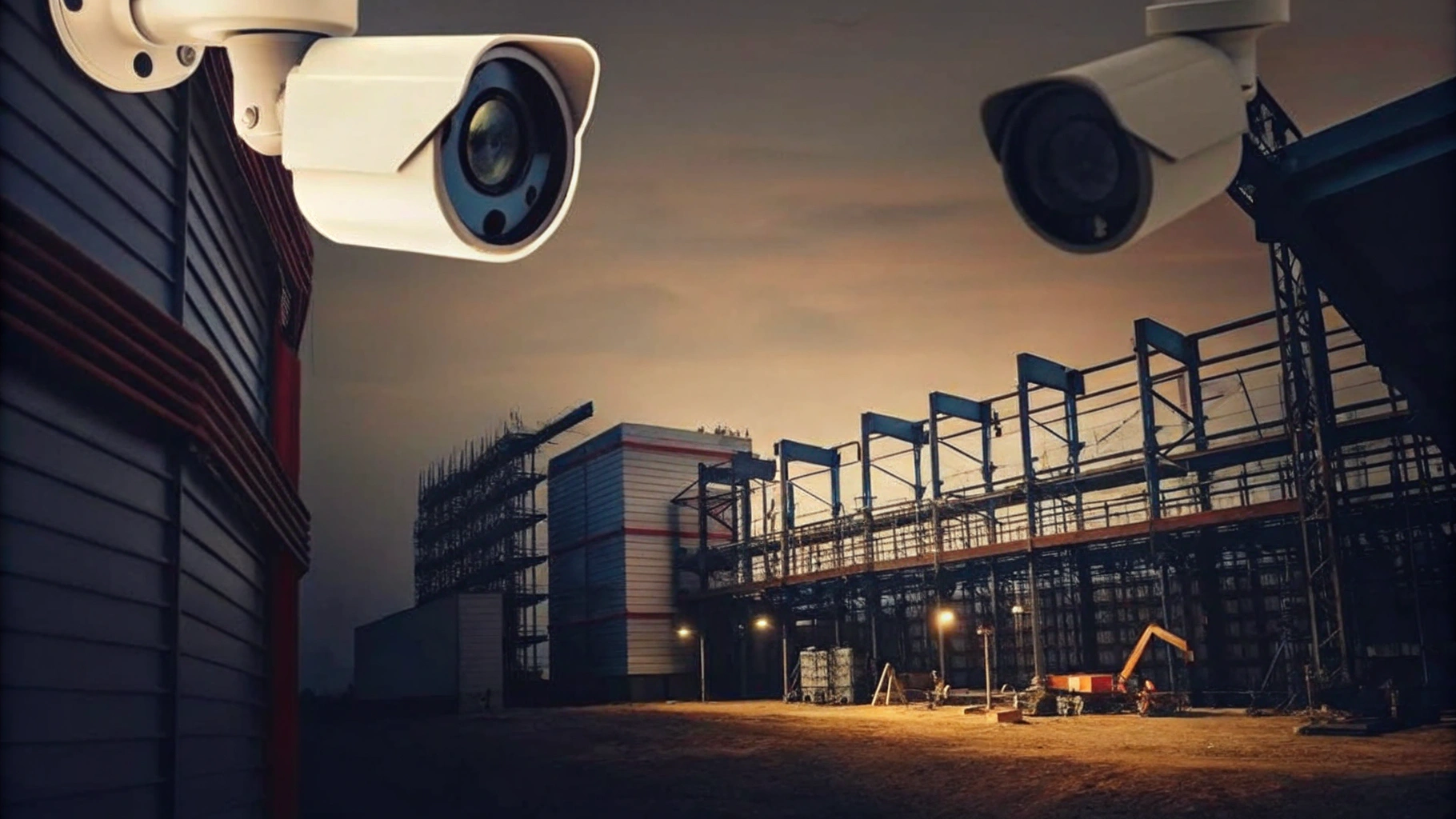Innovative CCTV Technology on Construction Site