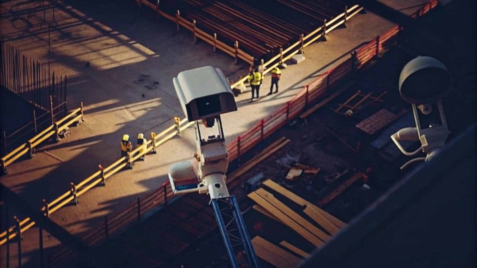CCTV Enhancing Safety Compliance on Construction Site