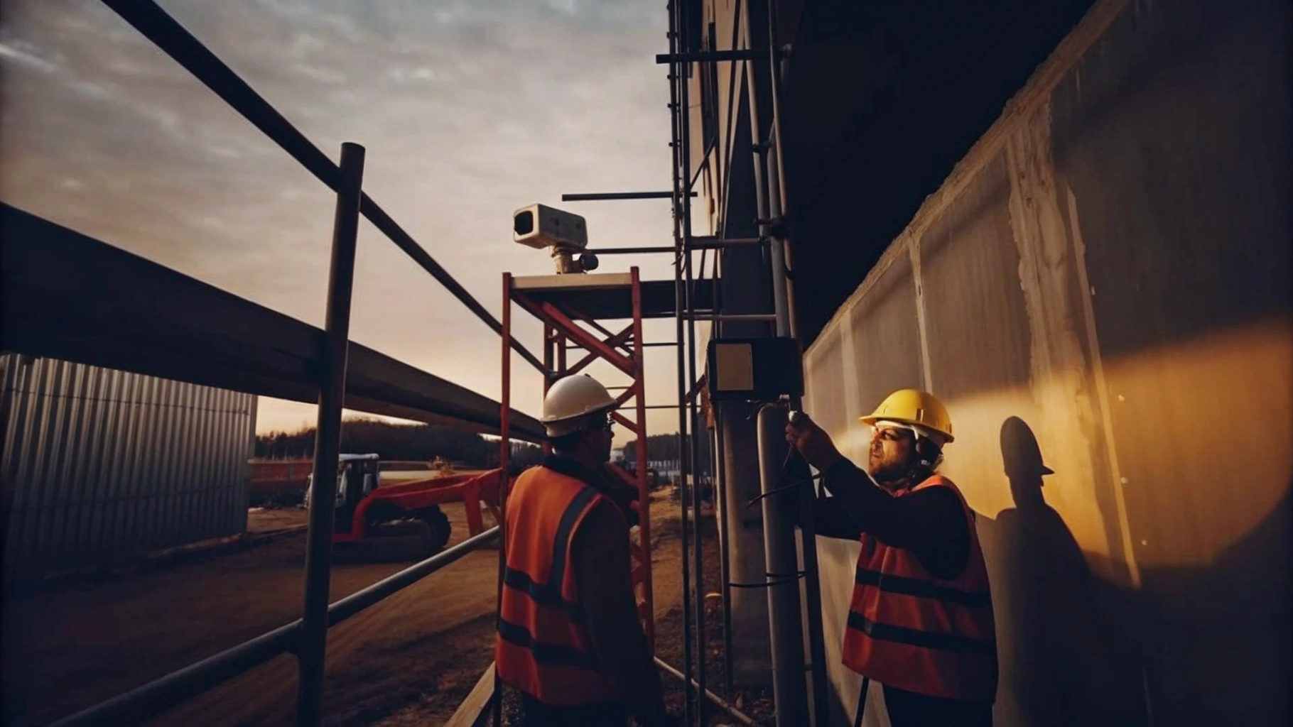 Implementing AI CCTV Systems on a Construction Site