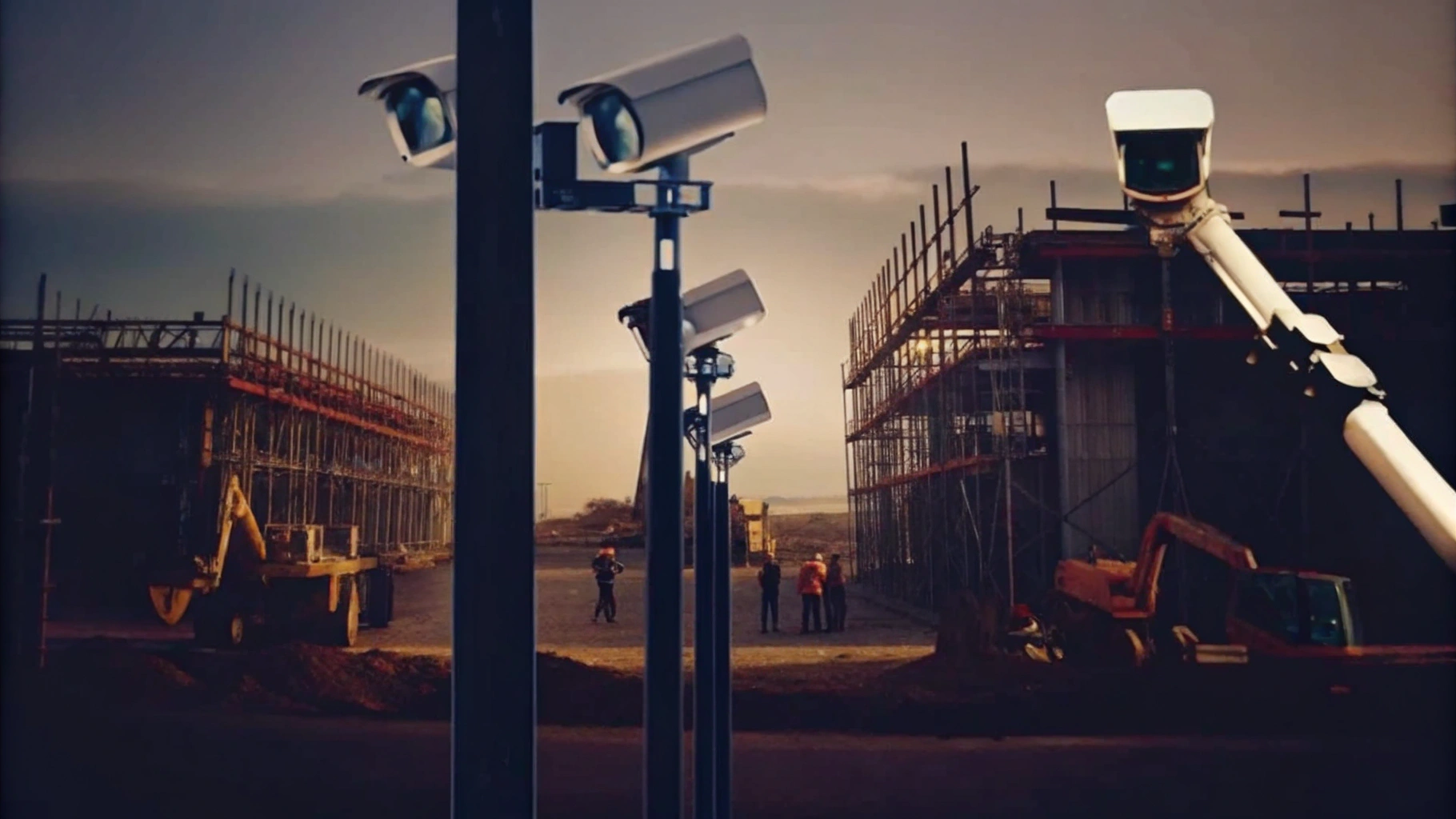 CCTV Surveillance at Construction Site CCTV Surveillance at Construction Site