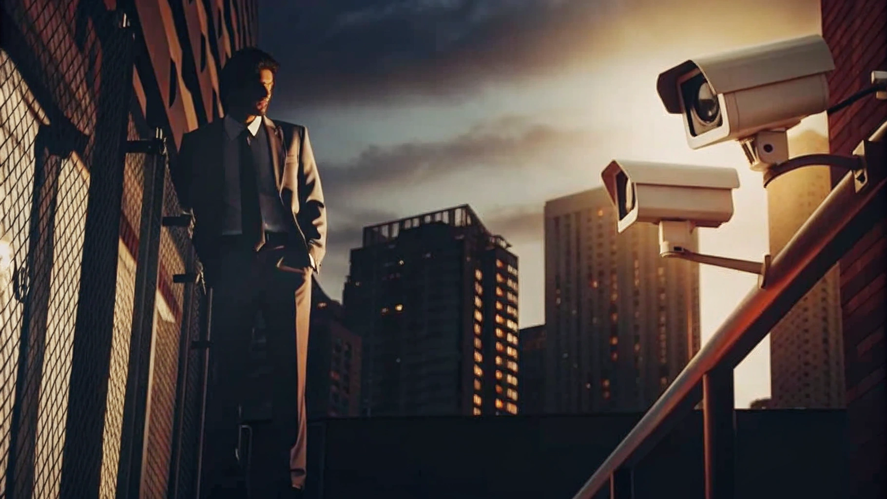 Professional Bodyguard in Action