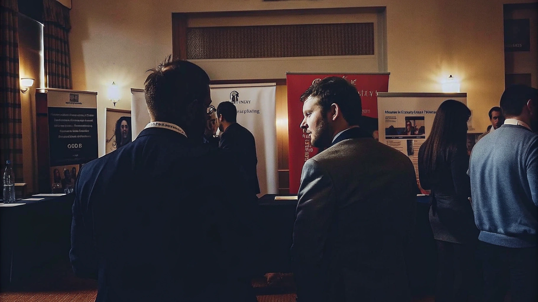 Networking at a Bodyguard Industry Event