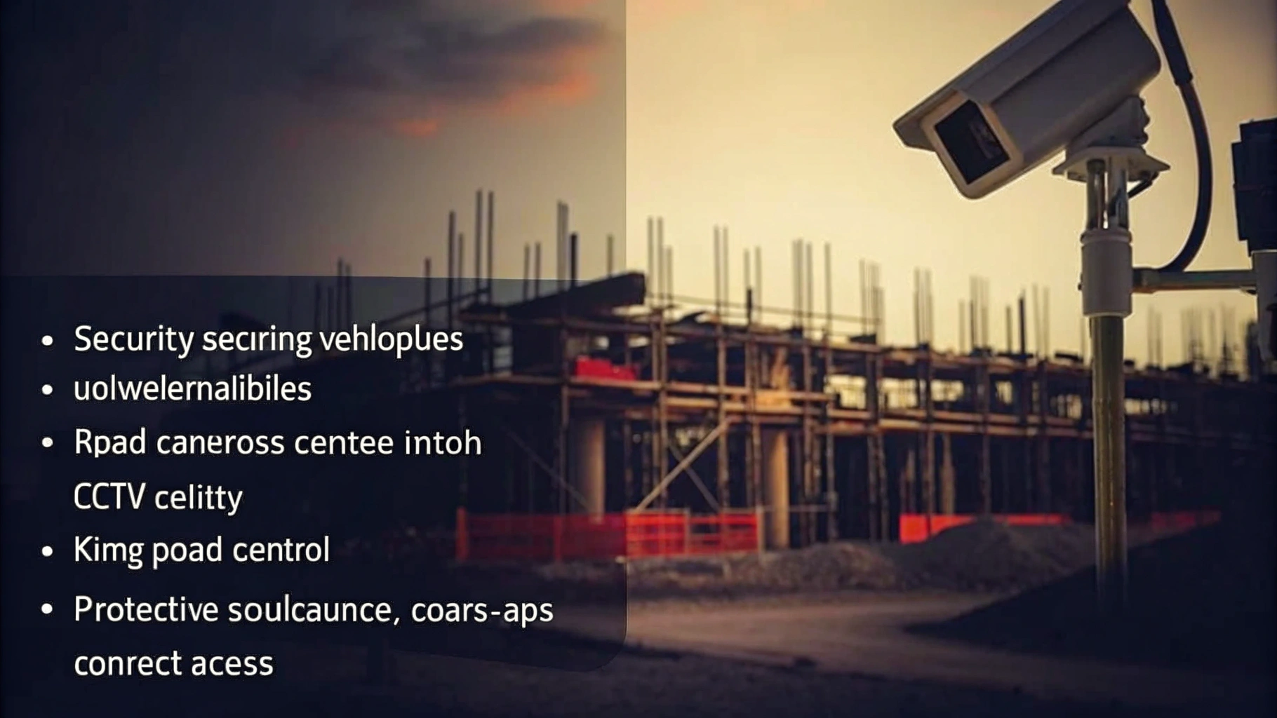 Construction Site Security Assessment