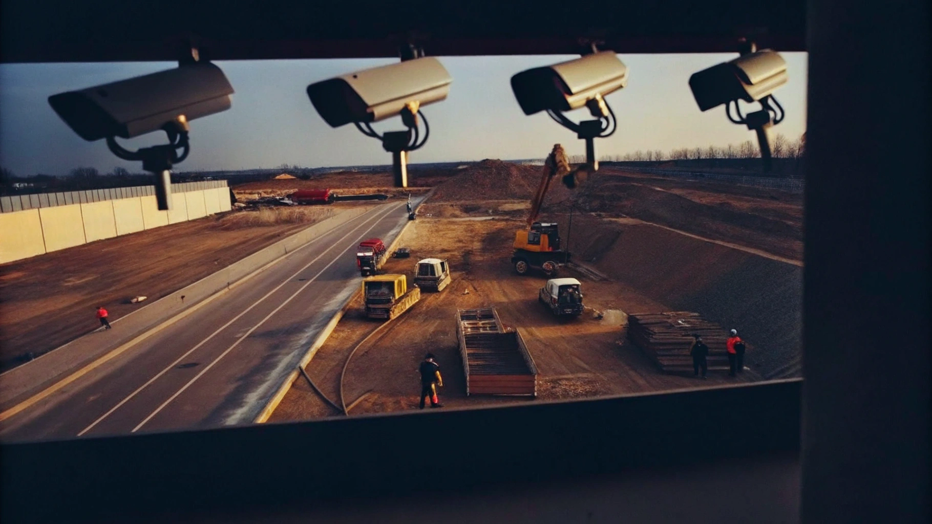 Video Surveillance at a Construction Site