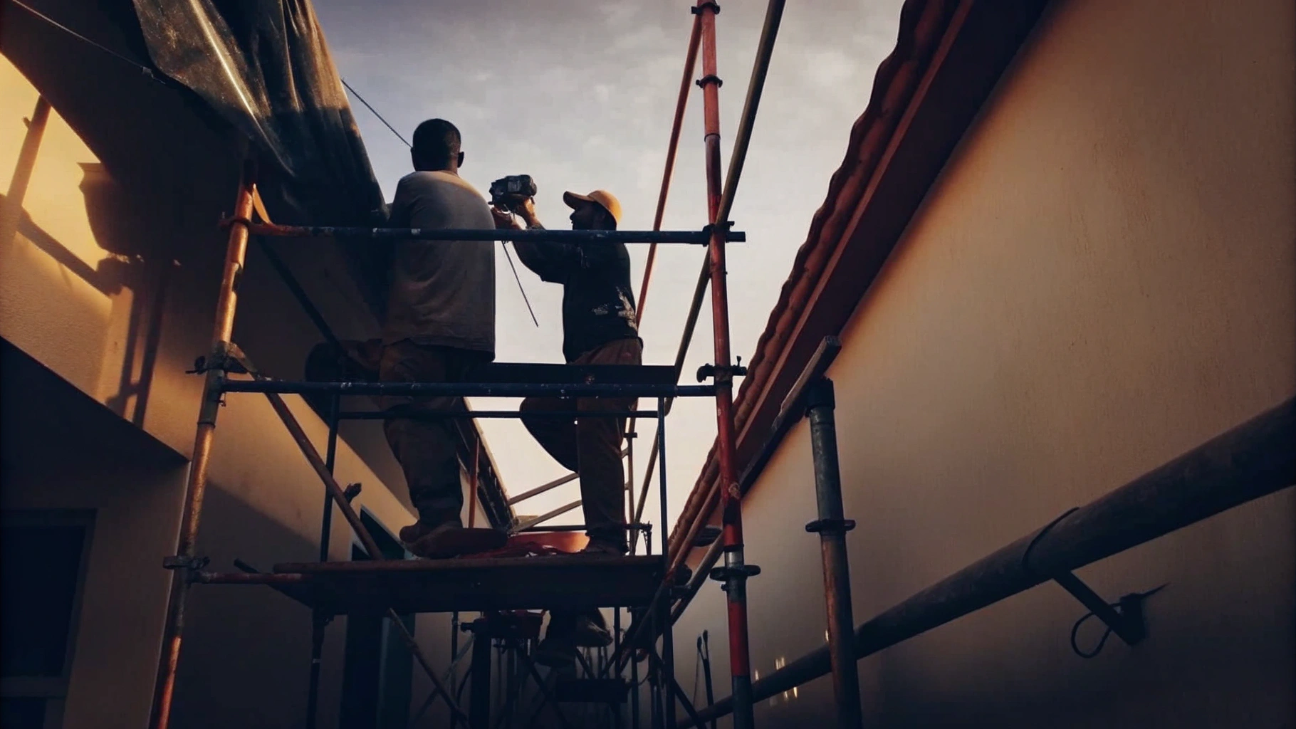 CCTV Installation on Construction Site