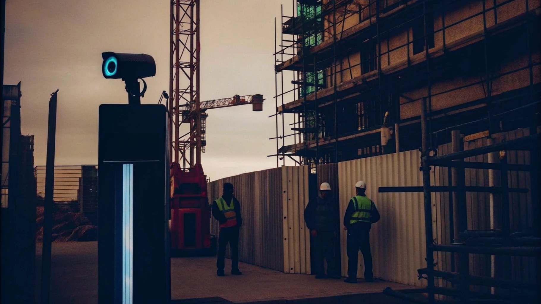 Enhanced Security Management on Construction Sites