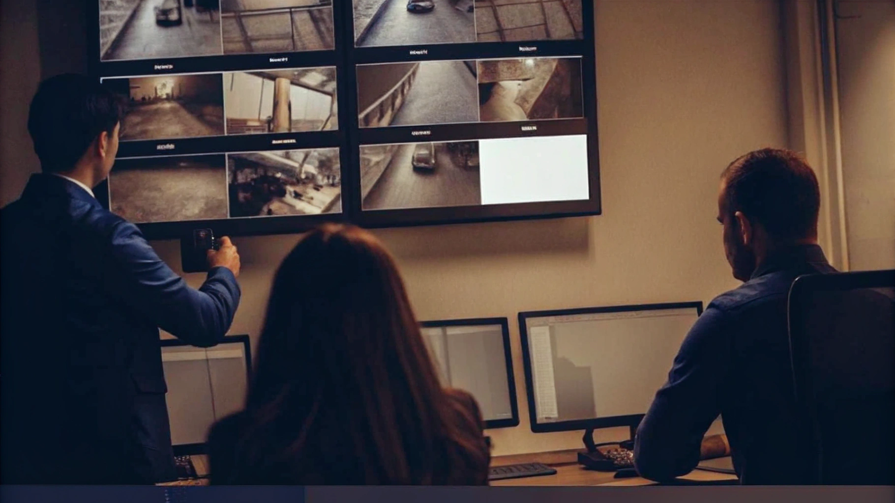 CCTV Training in a Professional Setting