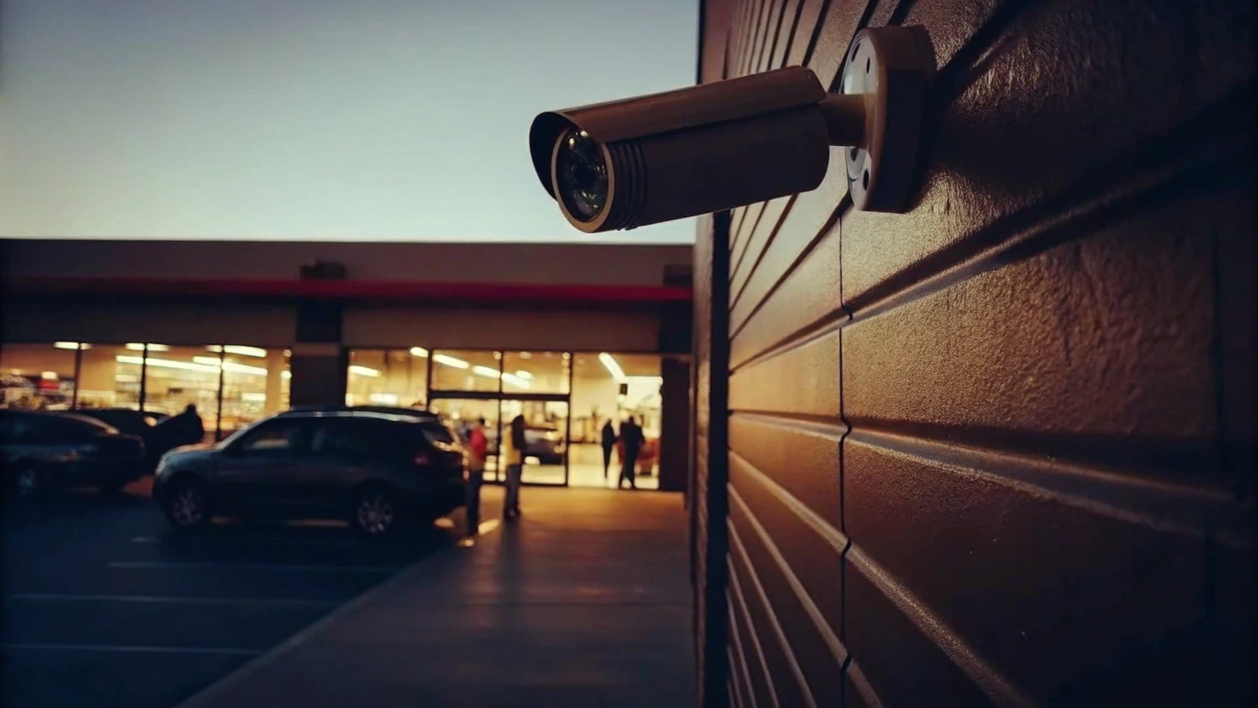 Bullet Camera in Retail Surveillance Bullet Camera in Retail Surveillance