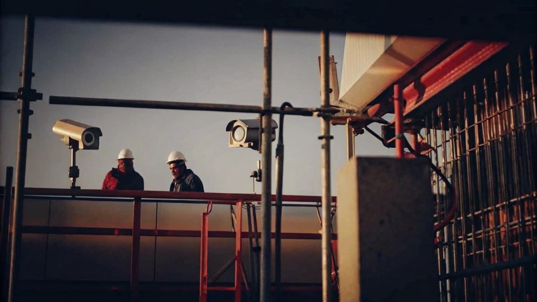 Integrated Security Measures at Construction Site