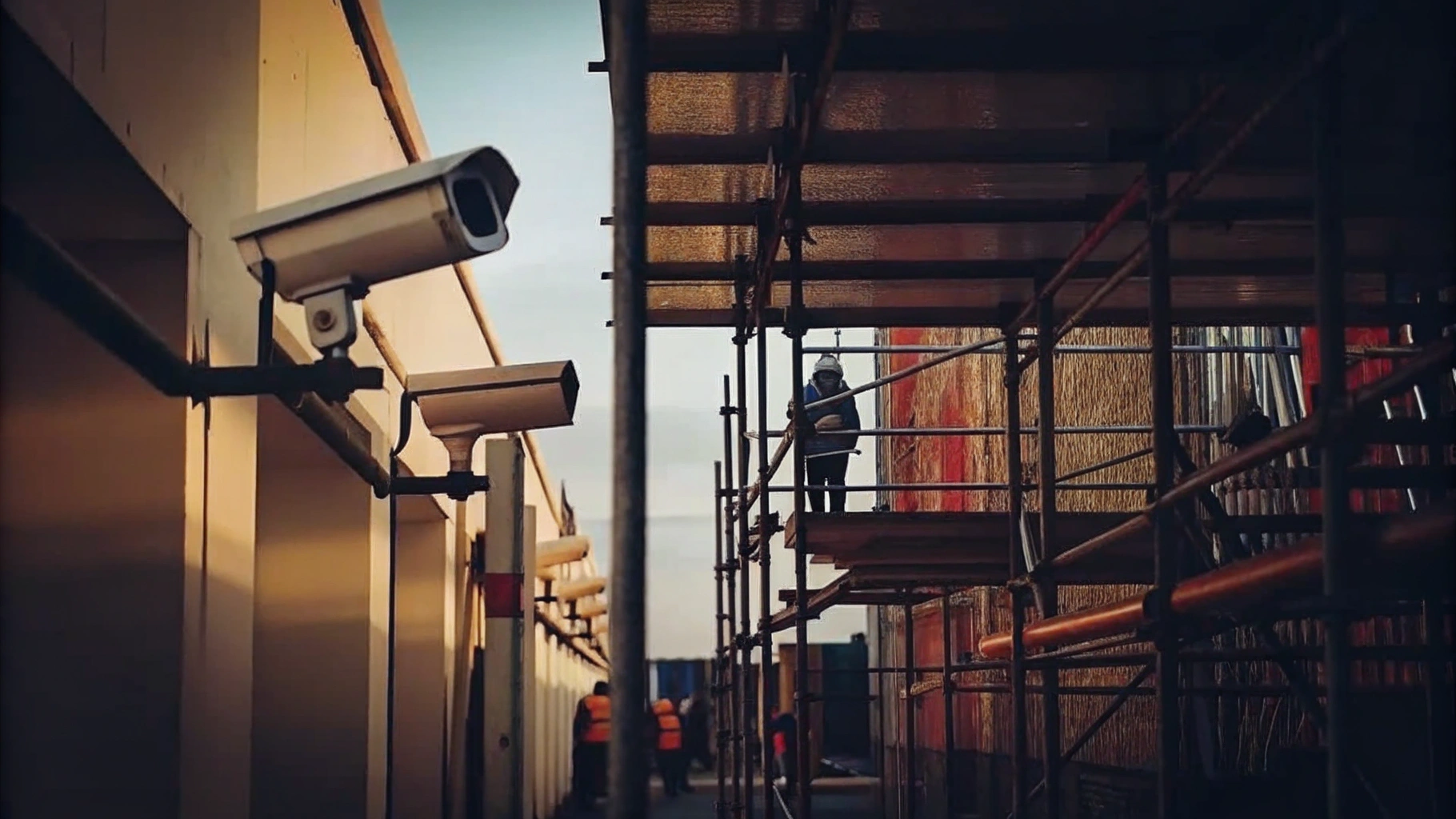 CCTV Surveillance on a Construction Site