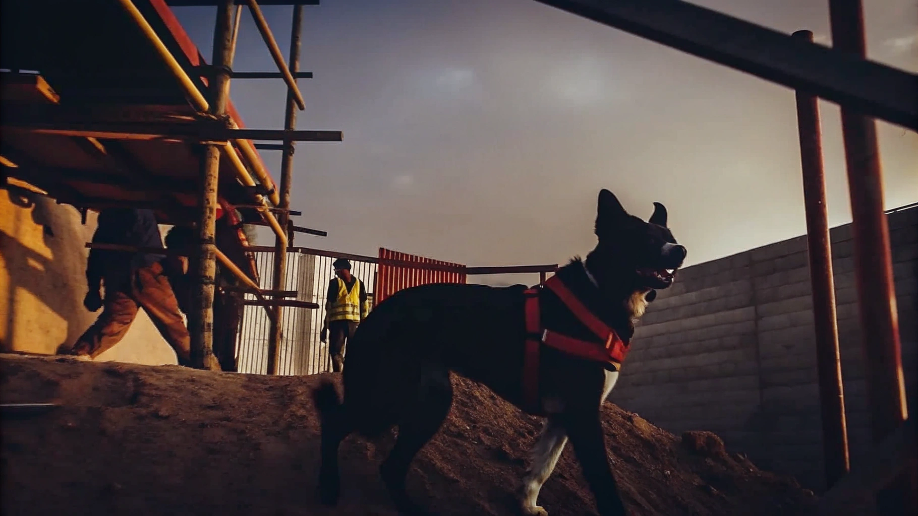 Canine Security at Construction Sites