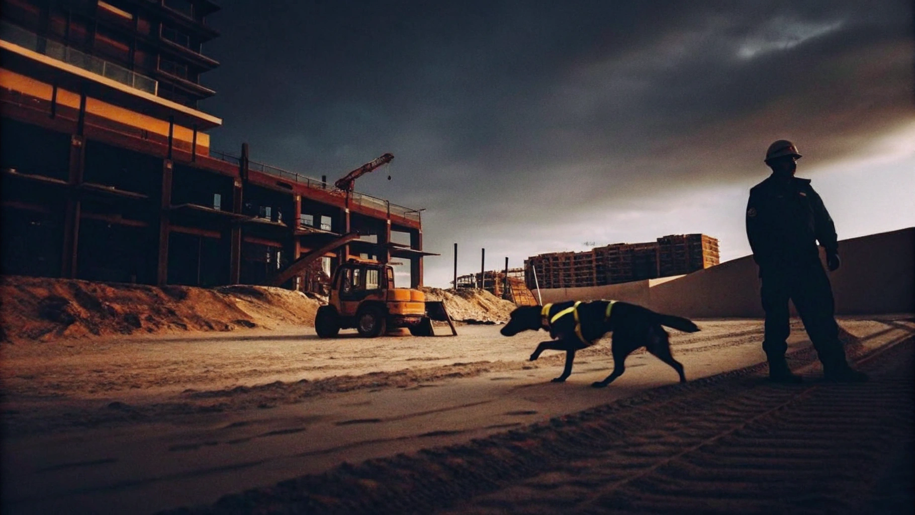 Canine Security Unit Enhancing Construction Site Safety